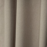 CELIA Linen Look Blackout Curtains – Sand Beige